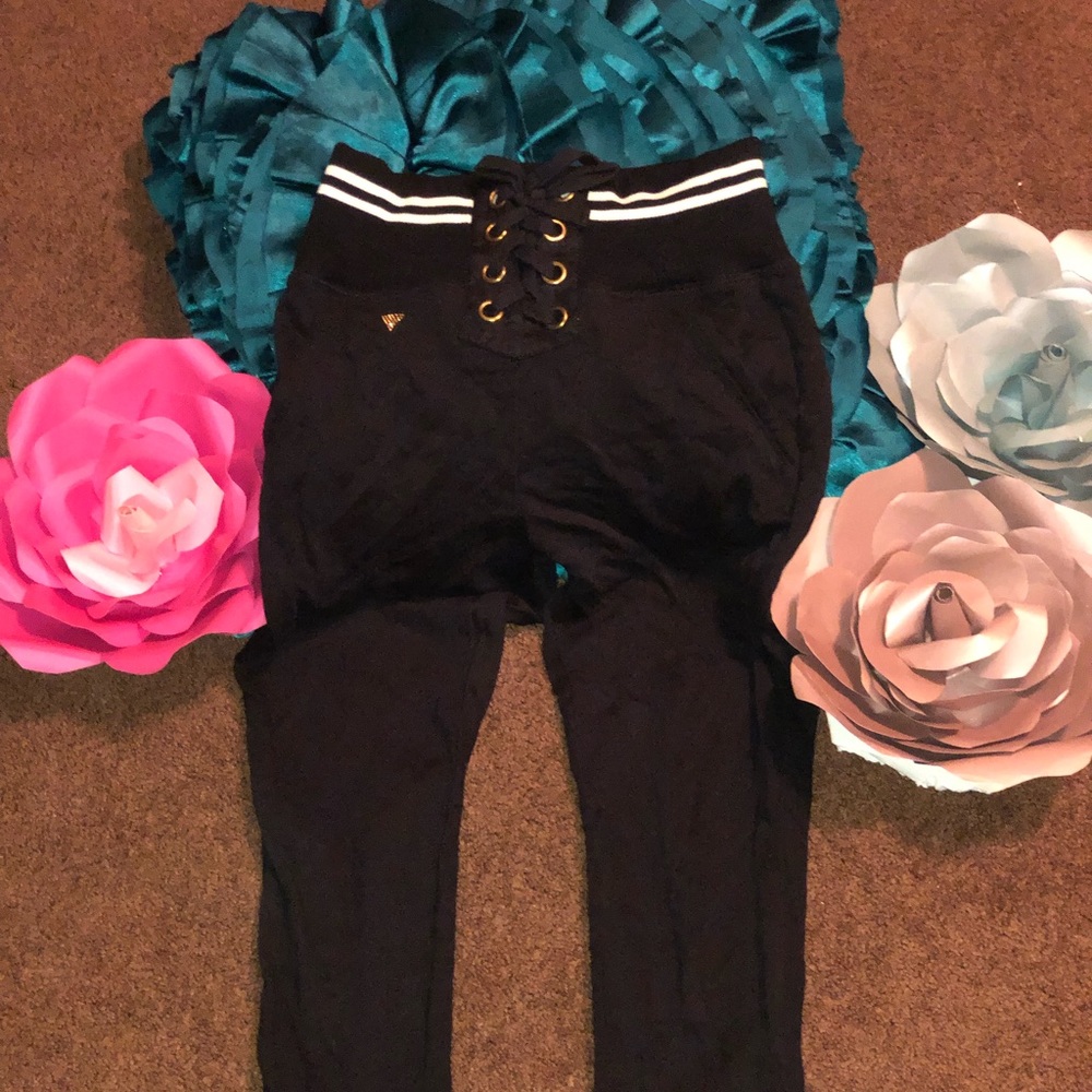 Black guess high waisted pants